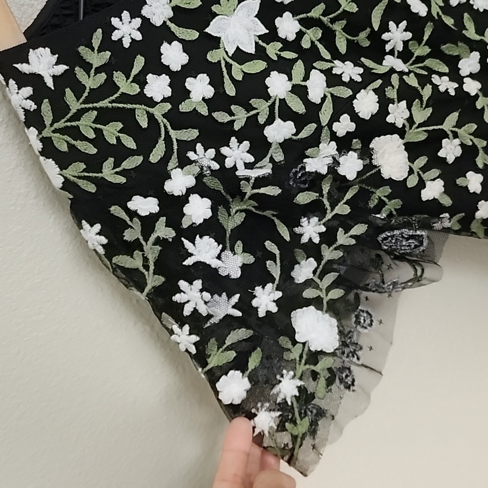 JessaKae Black and White Floral Dress - Picture 6 of 11